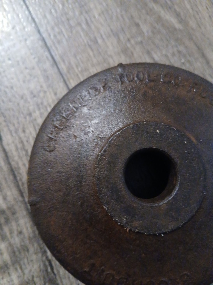 Greenlee 3" Conduit Knockout Die Rusty