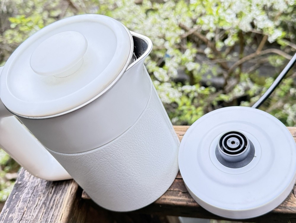 WTJMOV 0.6 L Small Electric Tea Kettle, Stainless Steel