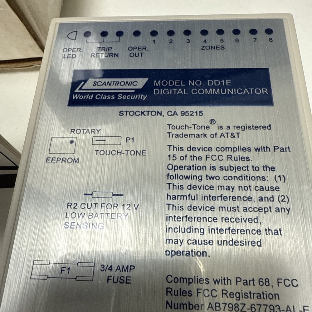 Scantronic digital communicator module DD1E New
