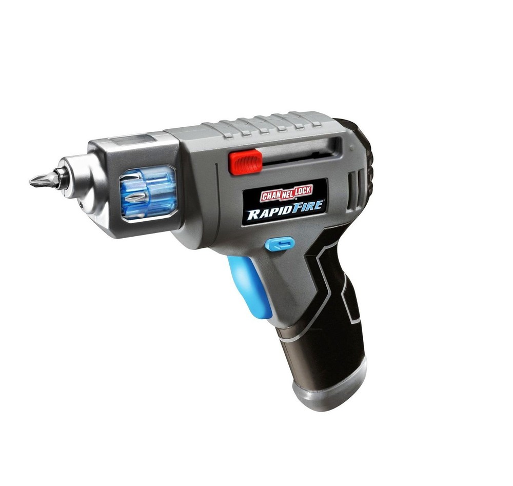 Channel Lock Rapid Fire Power Screwdriver Drills Tools Bits Home Shop Auto