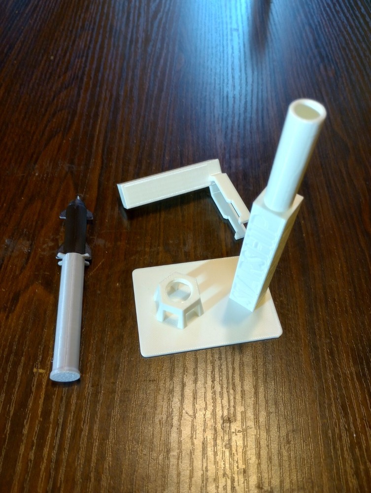 SpaceX Starship Pen With Launch Tower