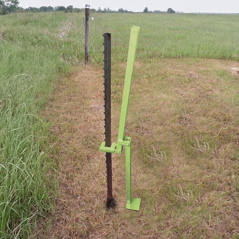 Heavy Duty T-Post Puller for Removing Fence Post/ T-Post Pulling Tree Stakes