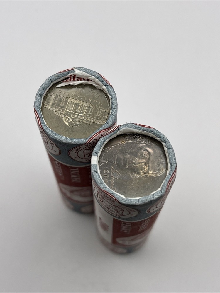 2006-P&D Westward Journey Jefferson Nickel Rolls