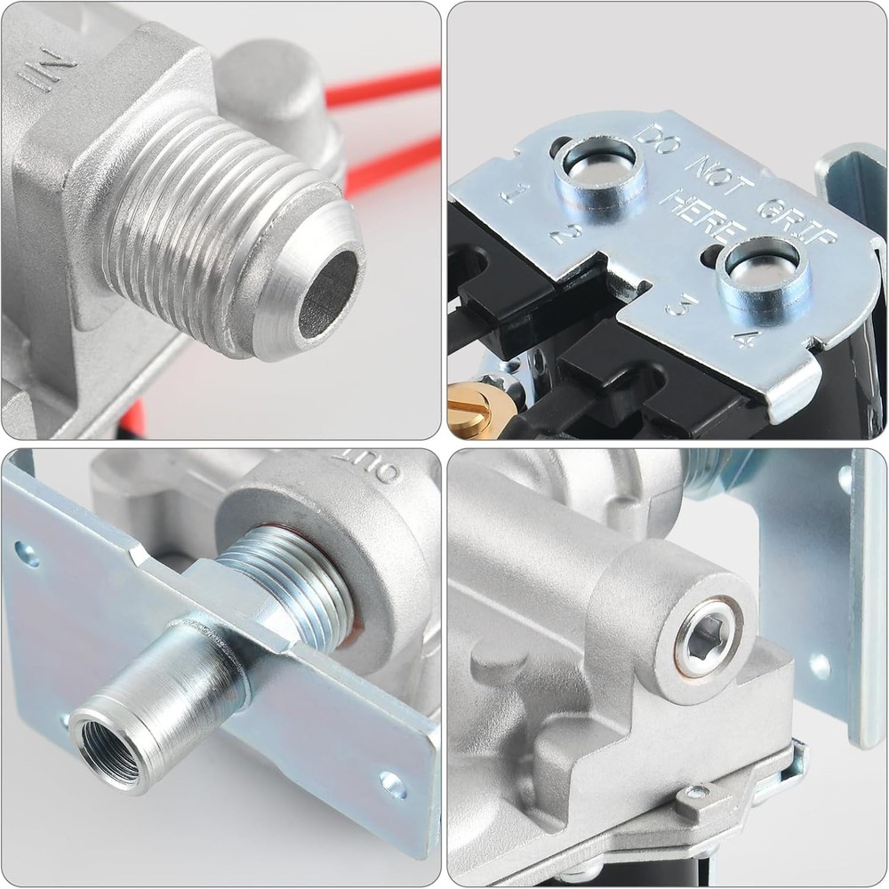 31098 38611 RV Furnace Gas Valve Kit Fit for Atwood for Wedgewood & Hydro