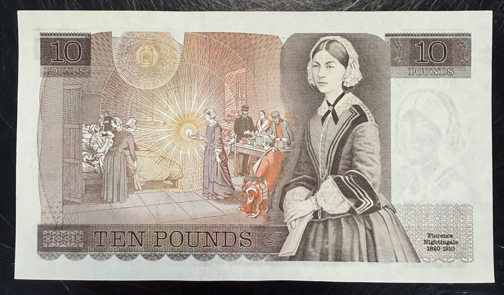 Old Ten £10 Pound Note Uncirculated