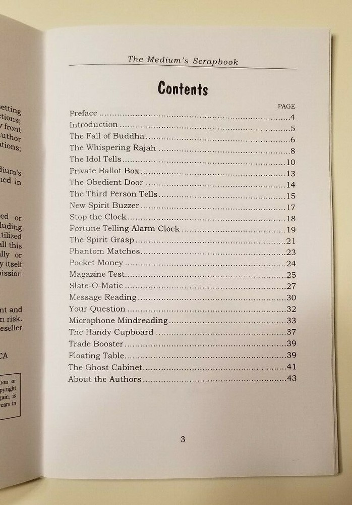 The Medium's Scrapbook (methods for haunting a house or hosting a séance)