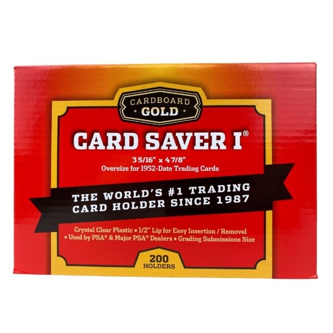 50 Cardboard Gold Card Saver 1 PSA Quantity Discounts!