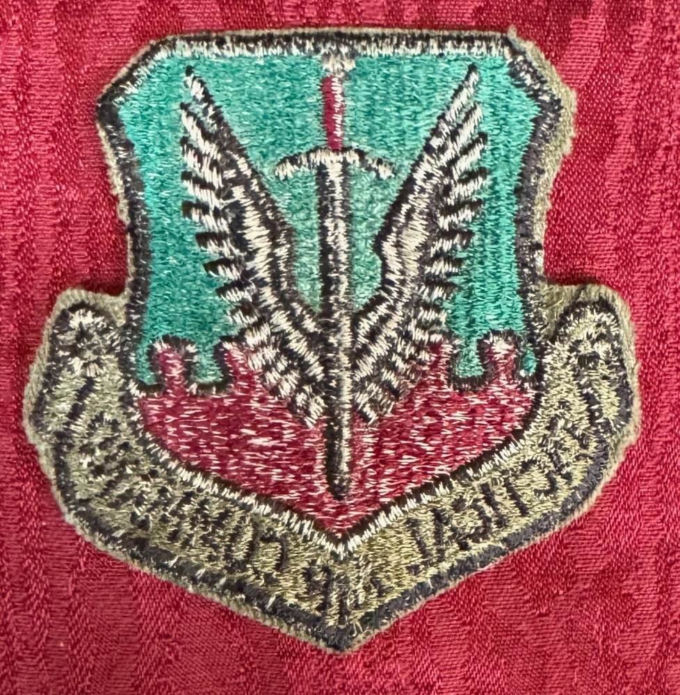 USAF Tactical Air Command Patch Uniform Removed Vintage