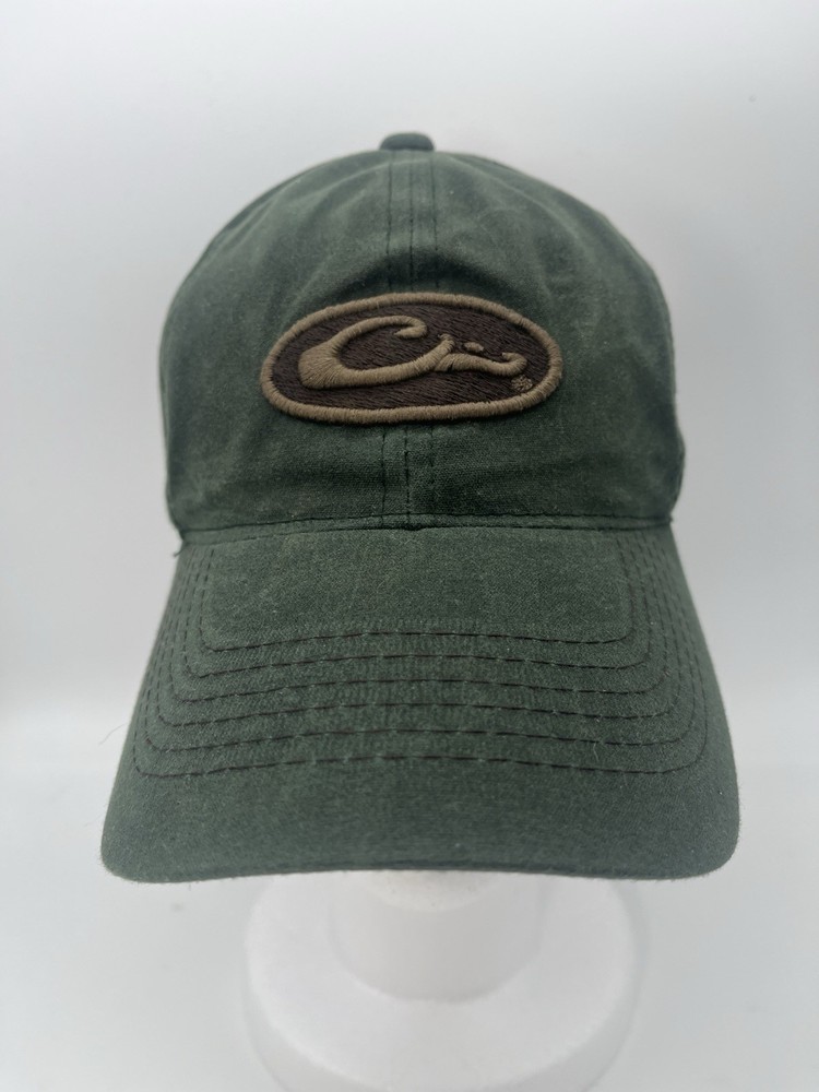 Drake Waterfowl System Water-Resistant Adjustable Cap Hunter Green NWT