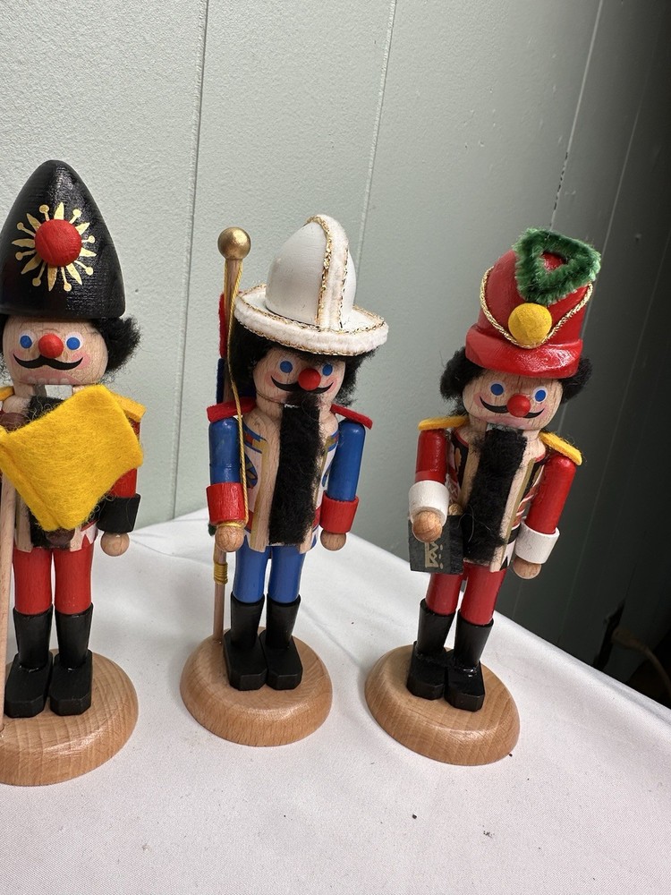 Steinbach Nutcracker Christmas Decor 5" Germany Lot 6