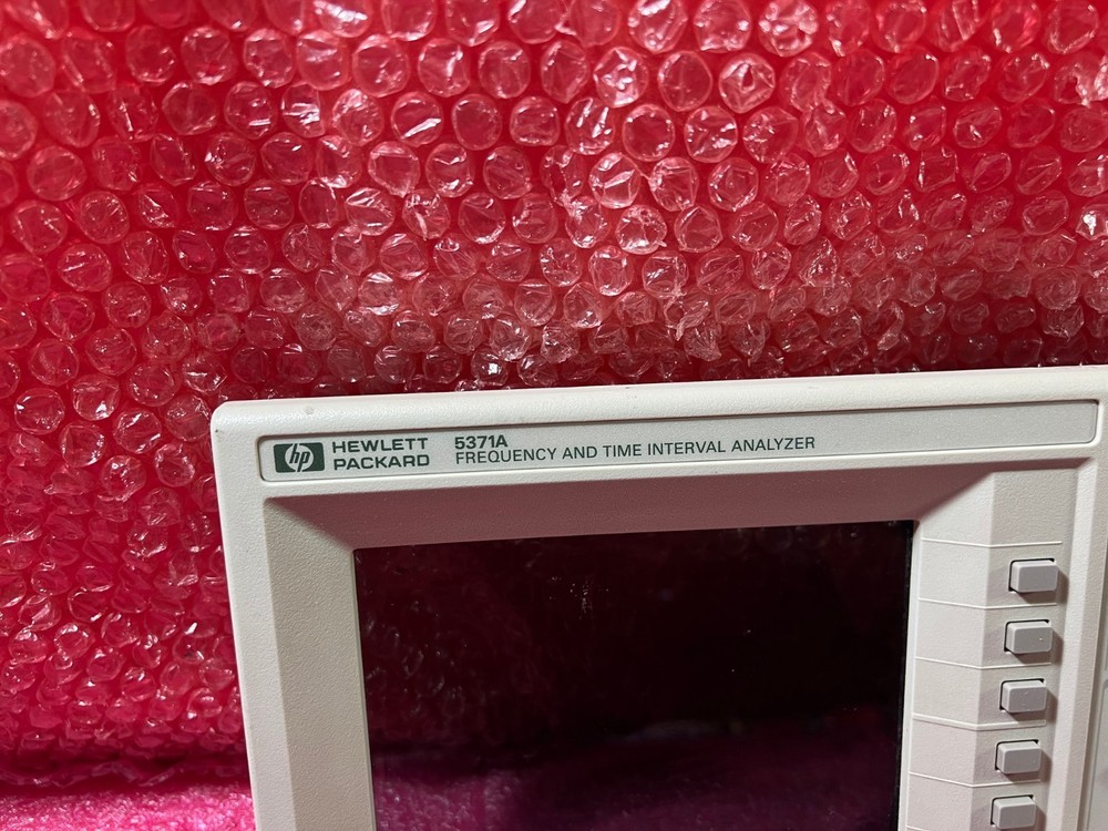 HP 5371A Frequency and Time Interval Analyzer ''Panel only''
