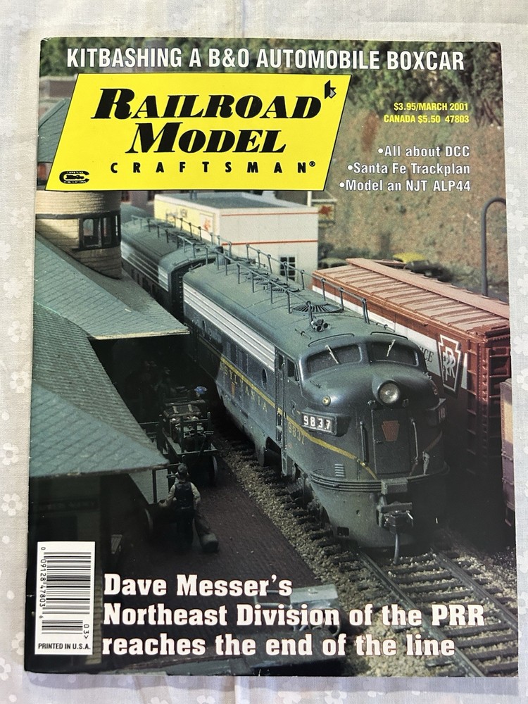 Railroad Model Craftsman March 2001