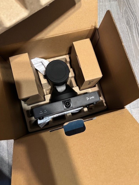 Poly Studio E60 Video Conferencing Camera - 16 Megapixel - 30 fps - Black - USB