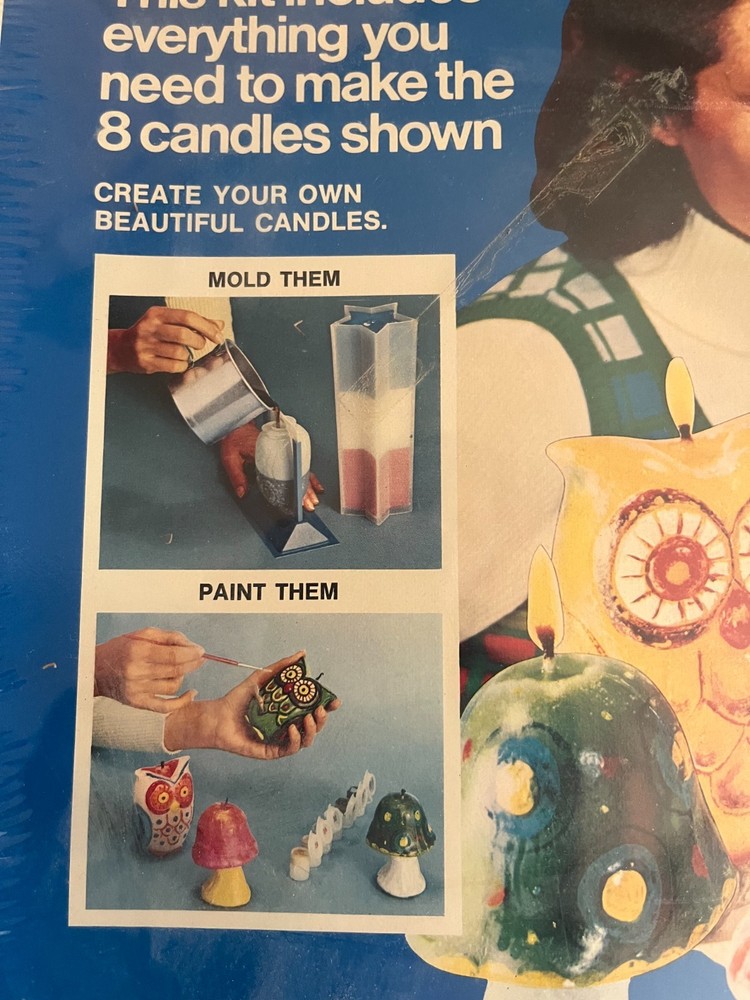 SEALED VINTAGE JC Penny Complete Candle Making Kit