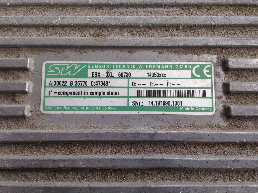 STW Sensor Technik Wiedemann ESX-3XL expandable controller module