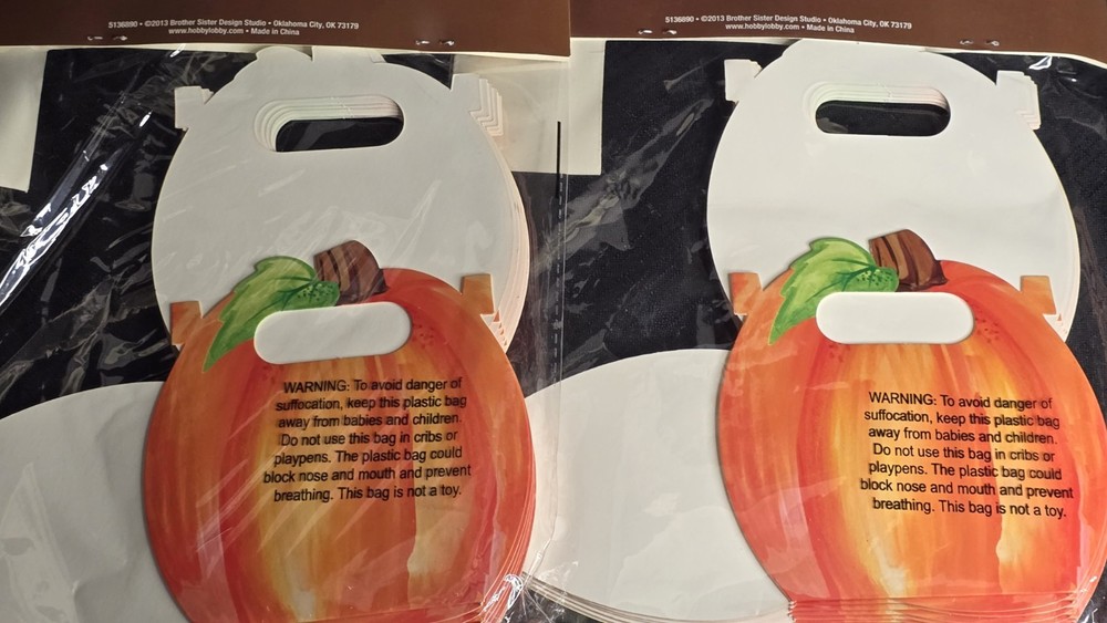 Fall Party Pumpkin Favor Boxes 20 Count
