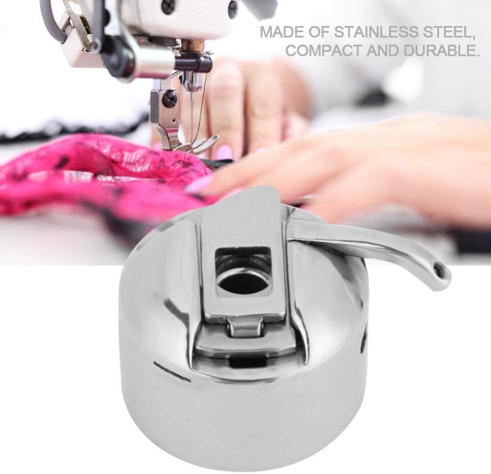 2 Pack Sewing Machine Bobbin Case for Front Loading 15 Class Machines.