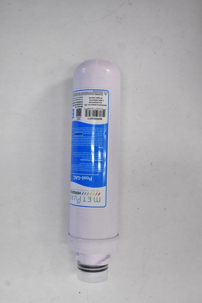 Metpure Versatile Single Blue Quick Twist Filter Replacement Cartridge 2 Pack