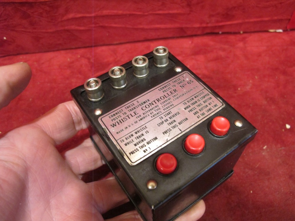 LIONEL #65 Whistle Controller