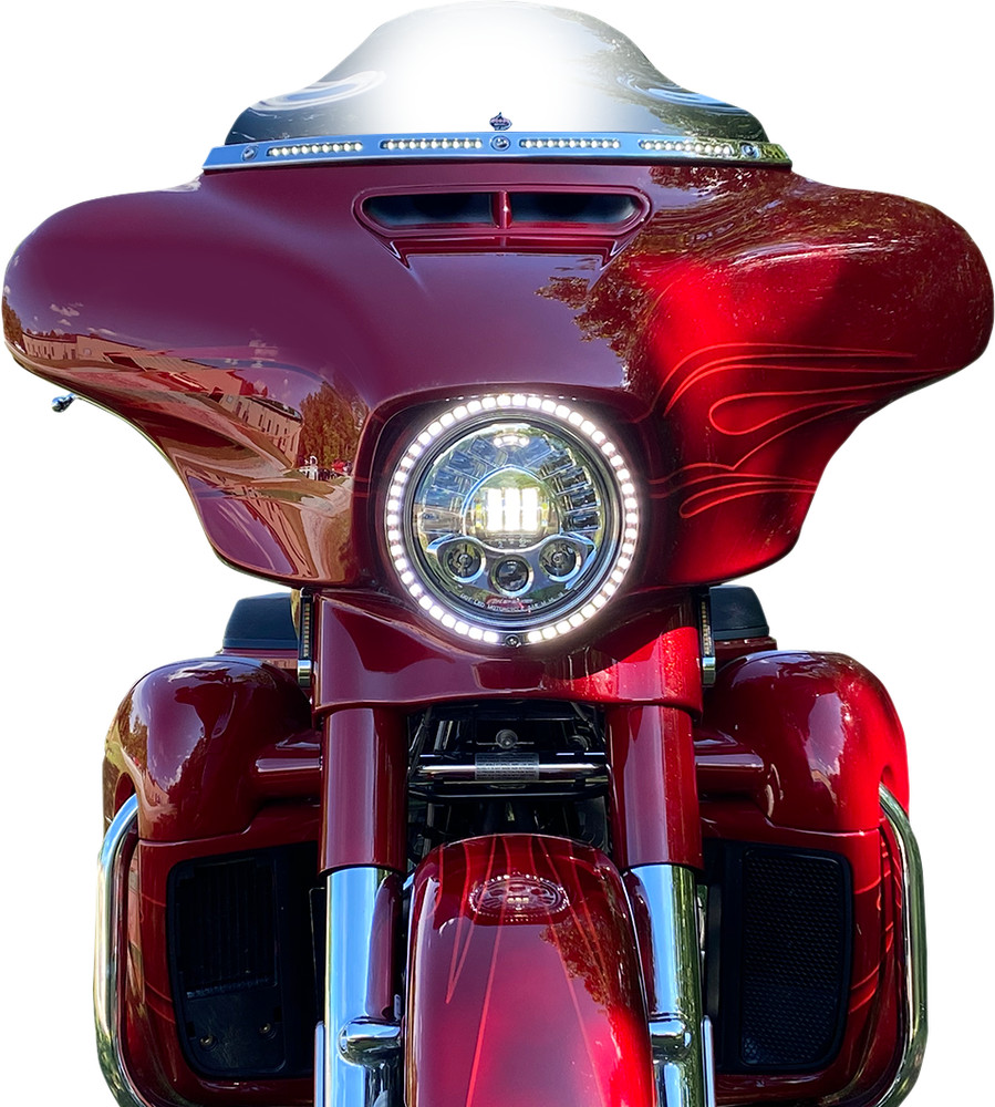 CUSTOM DYNAMICS Fits Standard Trim Ring - Chrome PB-7TR-AW-2C