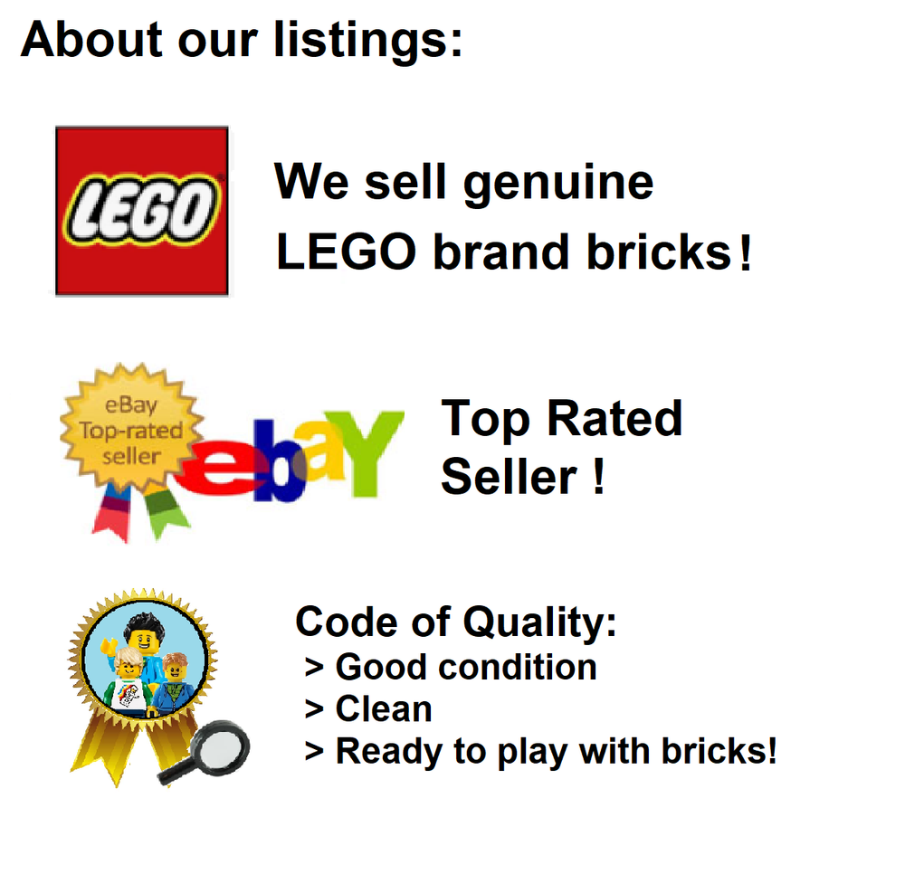 100x NEW LEGO 2x2 Black Bricks Piece # 3003 - BULK large bricks