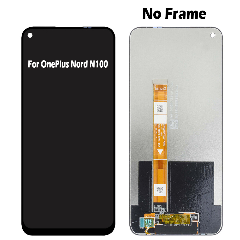 For OnePlus Nord N100 BE2013 BE2015 LCD Touch Screen Digitizer Replacement Frame