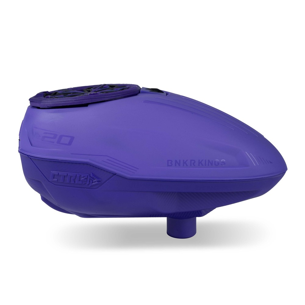 Dark Purple Bunkerkings CTRL2 Electronic Paintball Loader/Hopper