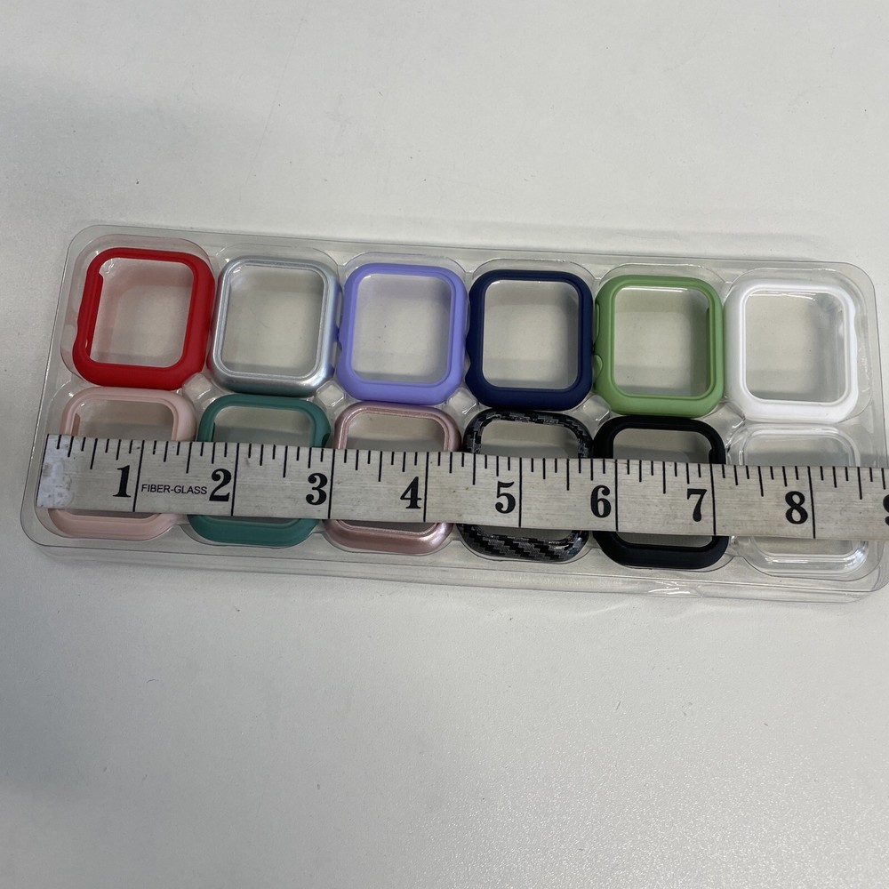 12 Pack 40mm Smart Watch case (No screen protection inc) multicolor options