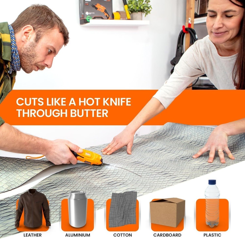 Rechargeable Cordless Electric Scissors for Cutting Fabric Cardboard & Plastic