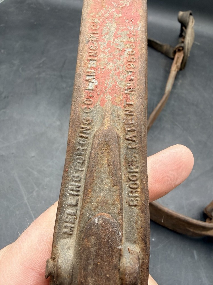 Melling Forge Tree Pole Climbing Spikes Set Used Vintage Good Shape