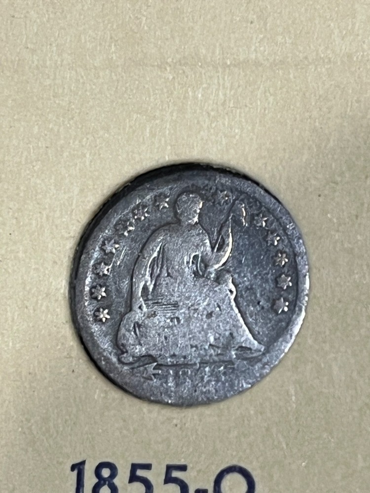1855-O Half Dime