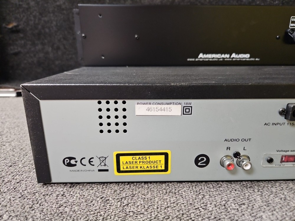 American Audio DCD-PRO310 MKII Dual CD Player & Controller