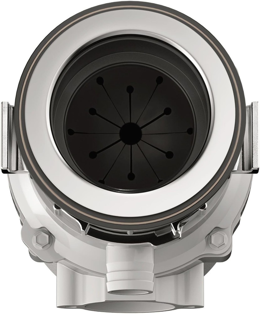 Efficient 1/3 HP Food Waste Disposer - Continuous Feed, Lightweight, Power Cord