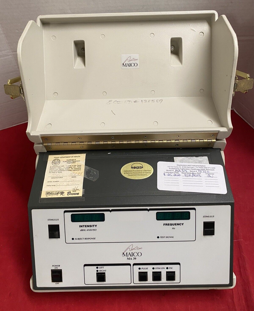 Maico MA 39 Audiometer Hearing Instrument