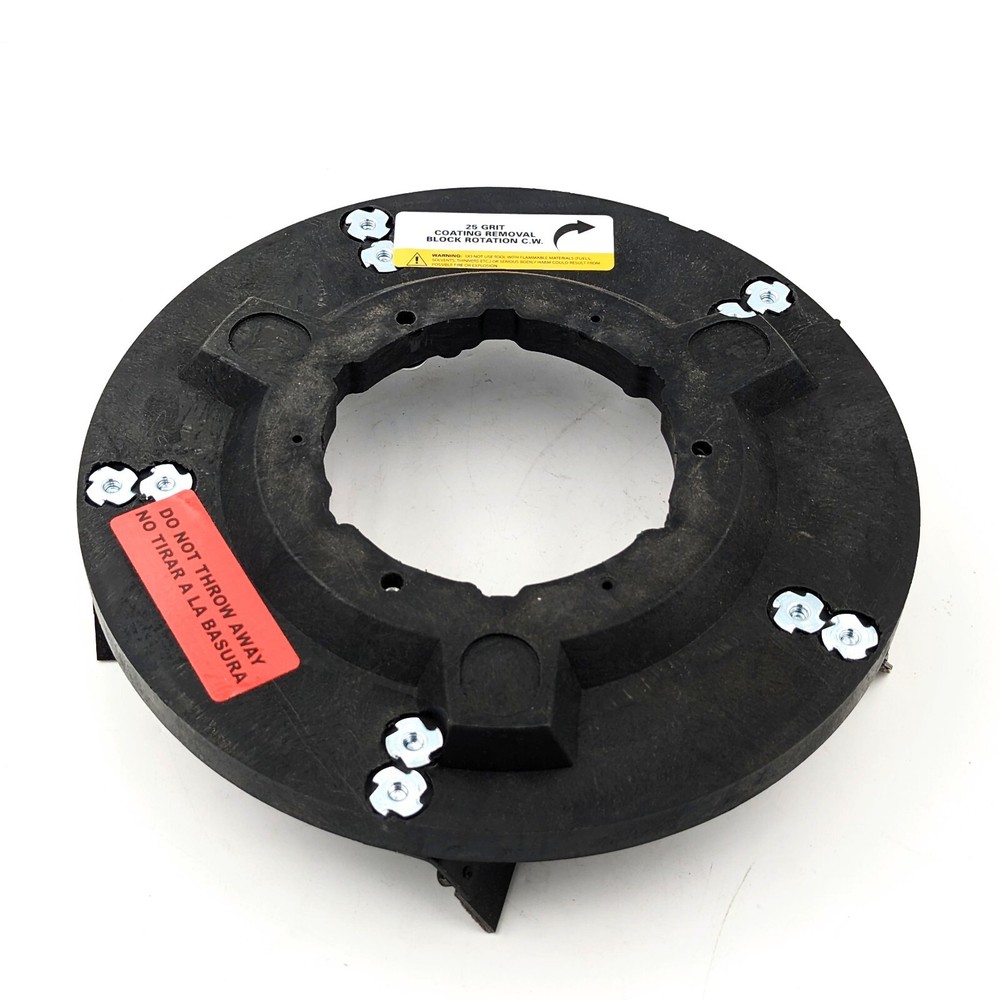 Diamabrush 921201201 Coating Removal Tool, 12 inch, 25 Grit, Clockwise
