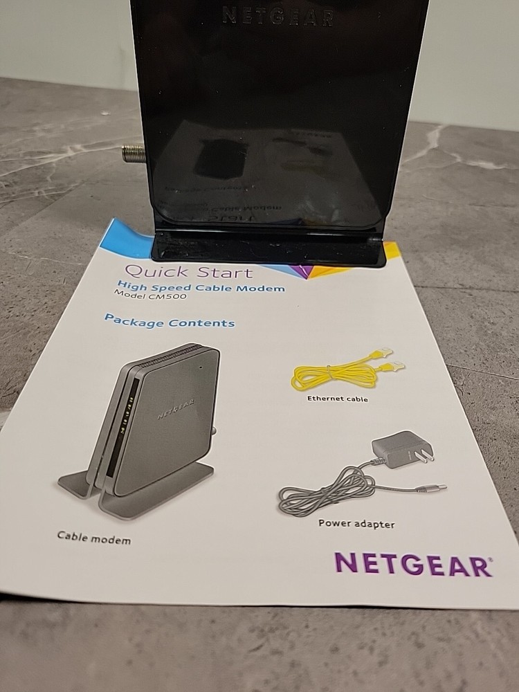 Netgear CM500 High Speed Cable Modem DOCSIS 3.0