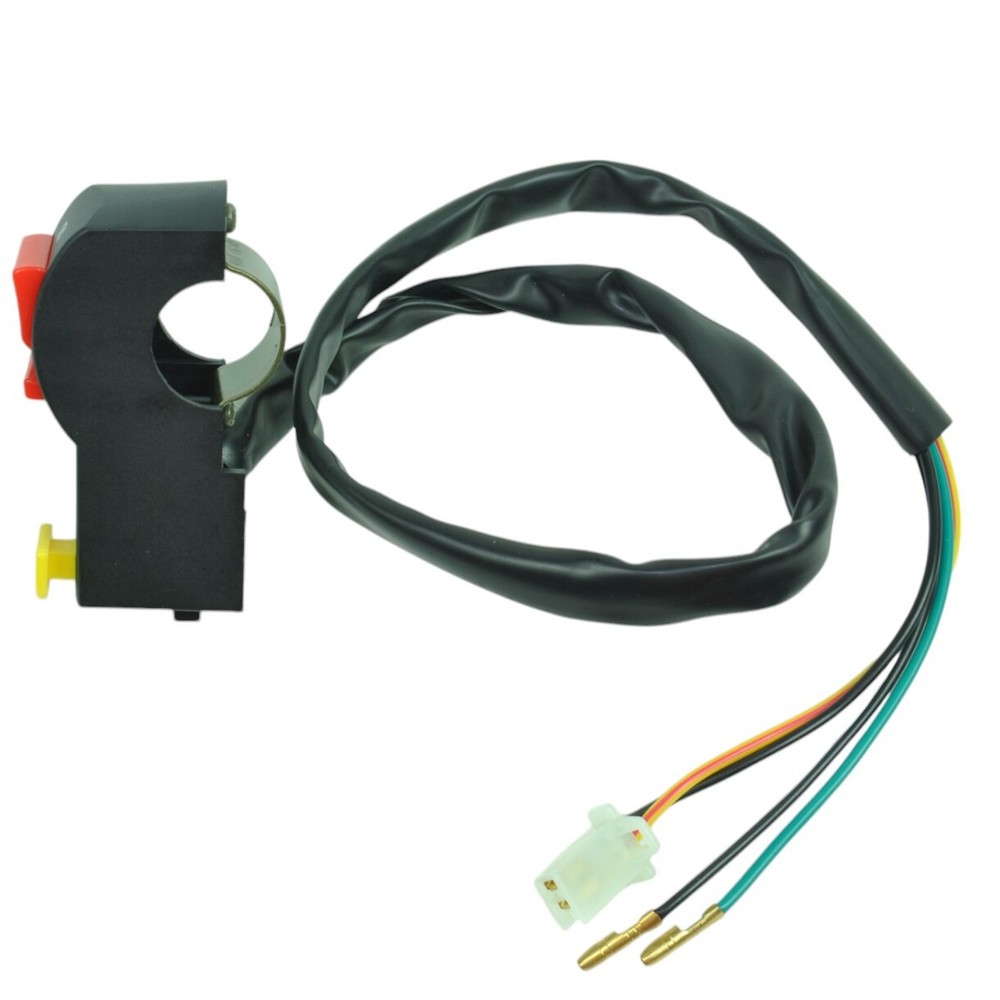 Handlebar Start Kill Switch - ATV Dirtbike with 7/8" Handlebar