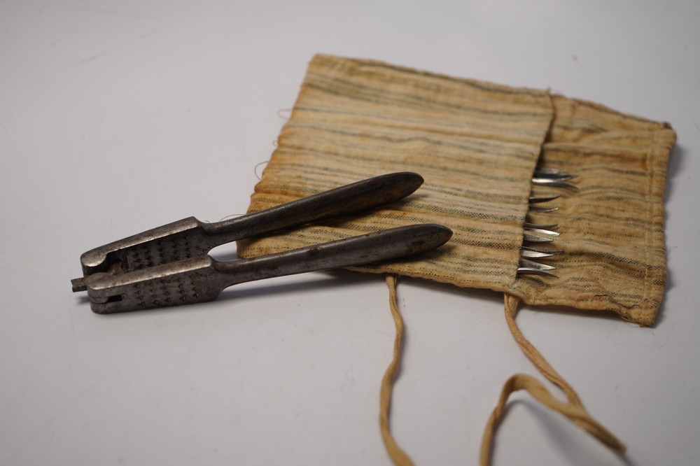 Vintage 5 1/2" Solid Cast Metal Hand Held Nutcracker Heavy Duty Retro Kitchen