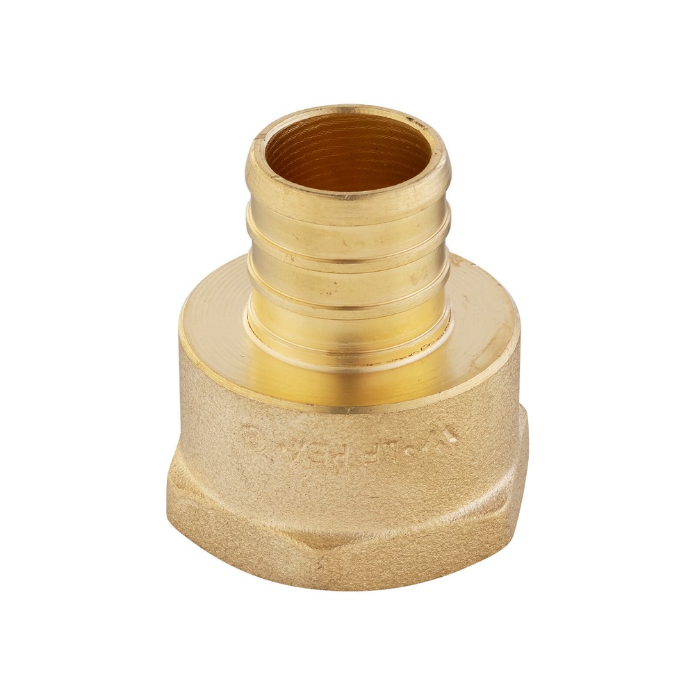 EFIELD 5 PCS Barb PEX 3/4" x 3/4" Female NPT Thread Adapter Crimp Fitting NOLEAD