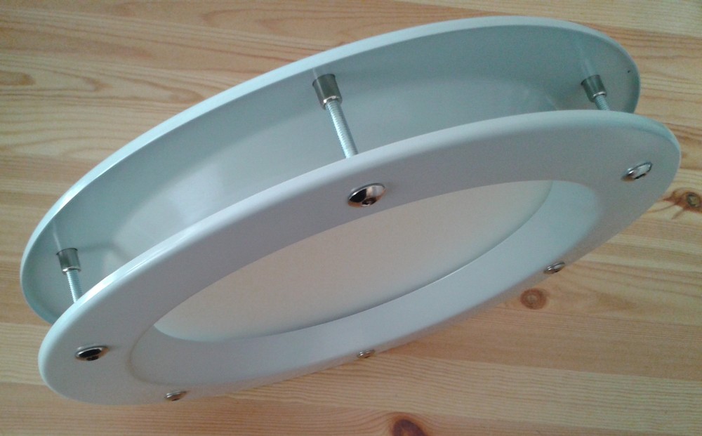 PORTHOLE BULL'S EYE FOR DOORS phi 350 mm