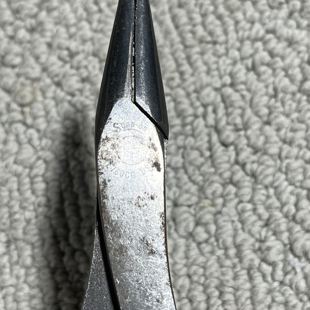 Snap On Needle Nose Pliers Red Soft Grip Handle E760CG - Modified