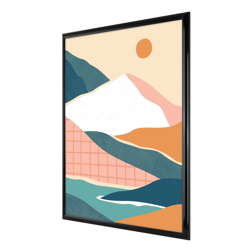 Mainstays 22x28 Rounded Black Poster Picture Frame