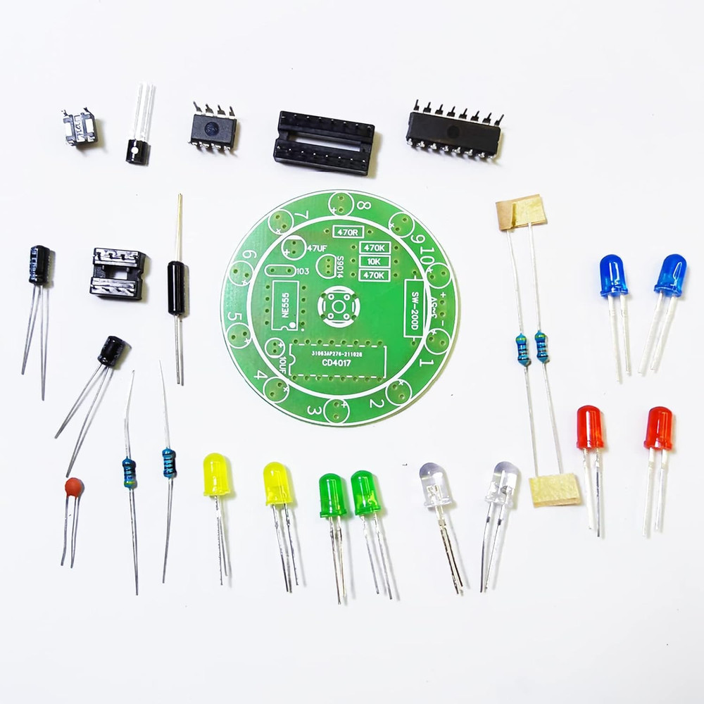 DIY Soldering Practice Kit Electronics Training Board for Beginners