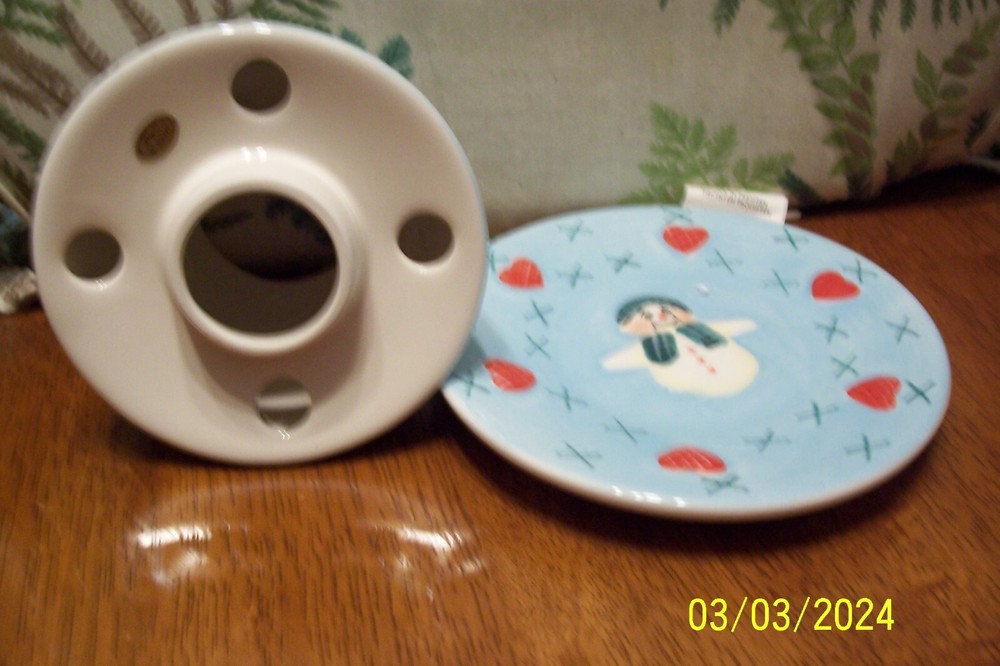 Snowman Votive - New in Package