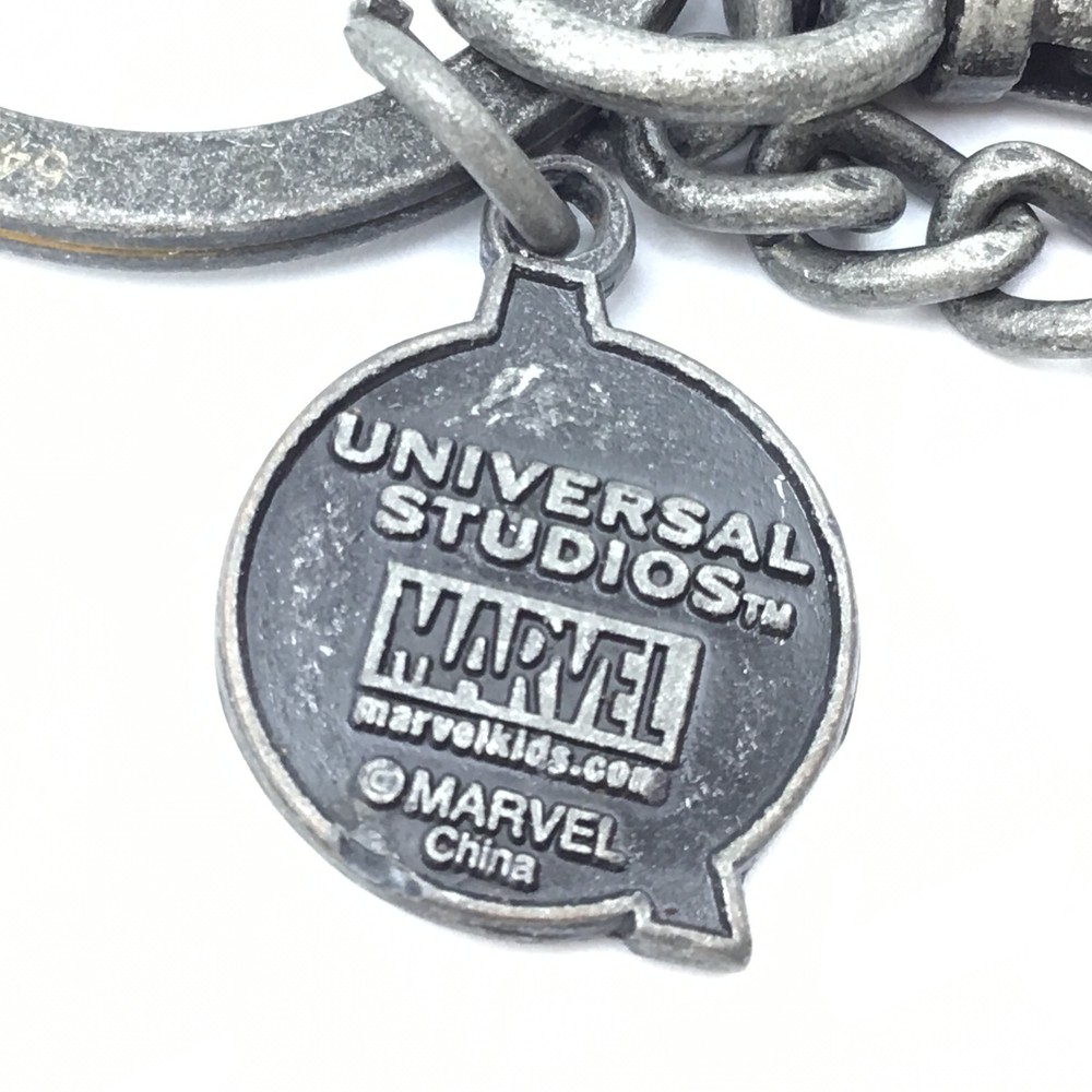 Universal Studios Marvel Comics Captain America Shield Metal Key Chain New