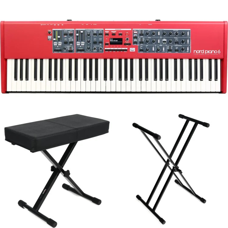 Nord Piano 6 73-key Stage Piano Essentials Bundle