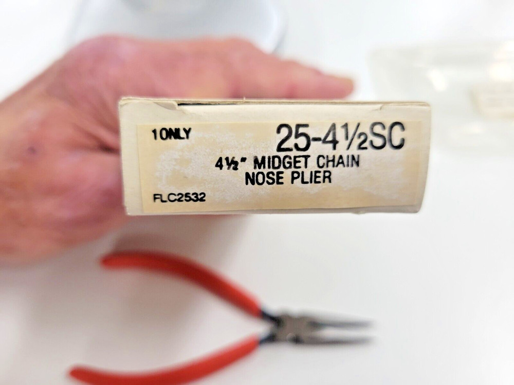 4.5" Midget Needle Nose Pliers