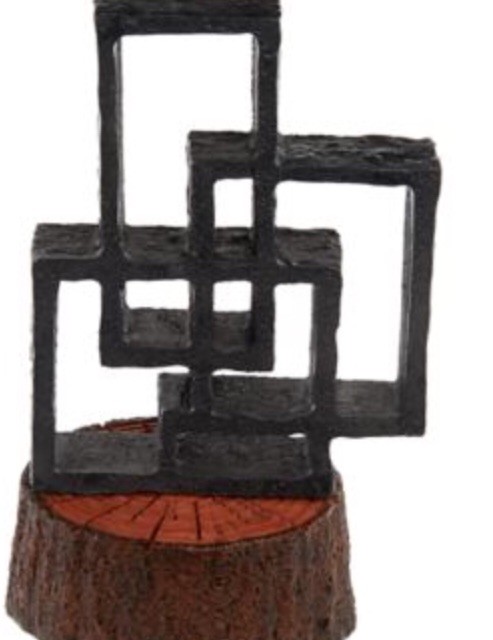 New Top Fin Modern Base Ornament / Decor