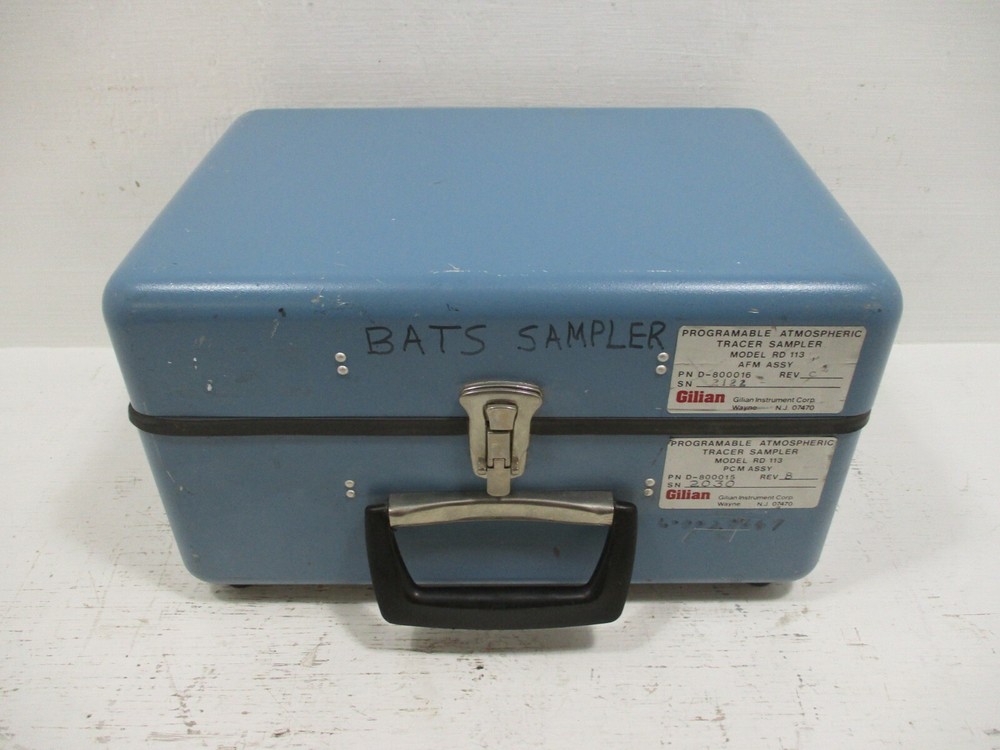 Gilian Instruments RD-113 Programable Atmospheric Tracer Sampler D-800015 A
