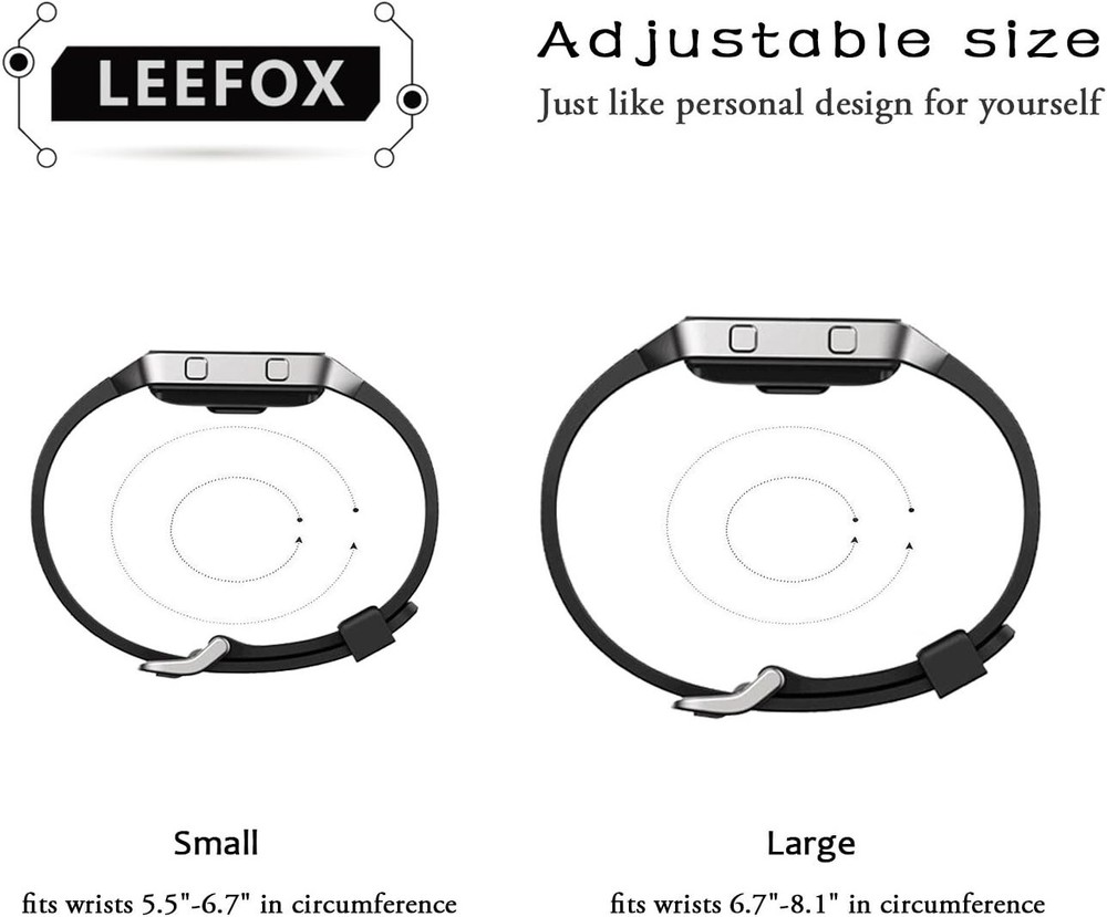 Blaze Sport Silicone Bands 10Pack + Frame